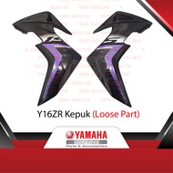 Yamaha Y16ZR Y16 V1 V2 Panel Body Cover Set Kepuk siap Sticker Windshield with Graphic White Neon Yellow Grey