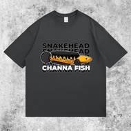 Ryusan T-Shirt SNAKEHEAD CHANNA FISH