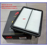 MEAUSU AIR FILTER  MSAF-4H000(28113-4H000)  MODEL:HYUNDAI STAREX 2.5