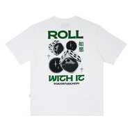 Mahanakhon  เสื้อยืด  Chokdee (Dice)  WHITE