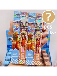 1pc Gag Mythological Fiction Pen Blind Box, Funny & Creative Writing Pen, Quick Dry & Smooth Writing