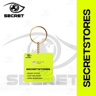 Financial Times Premium Custom Business Company Keychain Promotional Personalised Gift