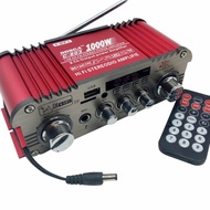 Bosca C-803 USB/SD/FM Stereo Power Amplifier with Microphone Input and Bluetooth 1000W.