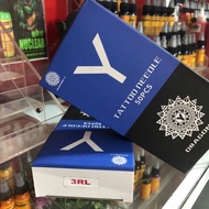 50 3RL tattoo needles with frame, no plastic needle nib