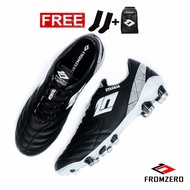 Fromzero - Sepatu Sepak Bola Fromzero Revolted 38 - 44 Black White FG IN Original