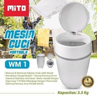 MITO WM 1 mesin cuci portabel 35kg - mesin cuci portabel kecil mini