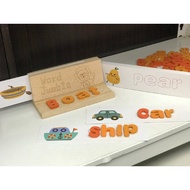 NEW TOYS WOODEN ABC123 WORLD JUMBLE ‼️