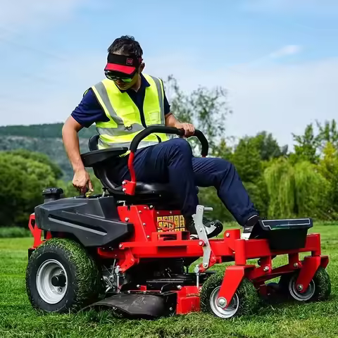 Zero Turn Riding Mower Zero Turn Lawn Mower 36 Inch Small Ride on Riding Lawn Mower for 5 Acres Zero