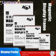 LUOYAO1 Display Frame, A3/A4/A5 Wall Mounted Certificate Frame, Lightweight Acrylic Transparent Magn