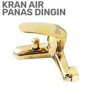 Kran Shower Keran Kamar Mandi Panas Dingin Keran Mixer Bathtub 2 Cabang Tanam Brass Cuci JS-44