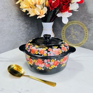 KIMAYA | OPAL 🇲🇾 Soup Bowl / Rice Bowl / Casserole Giacomo Black Opal Glassware Mangkuk Kaca Opal Fo