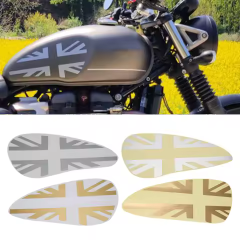 Fuel Tank Sticker Reflective Label Motorcycle Accessories Decals Decoration Logo For Triumph Retro L
