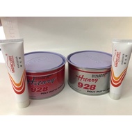 Nissan / Hitary 928 Poly Putty 1KG (Brown /Grey) (Simen Kereta)