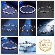 20 styles bracelet for women / bangle silver 925 original /Women's korean fashion bracelet silver / silver bracelet&amp;charms / bangles bracelets