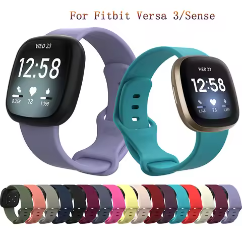bracelet 4 Colorful replacement Strap For fitbit Versa 3 Quick release For fitbit Sense 2 Smart watc
