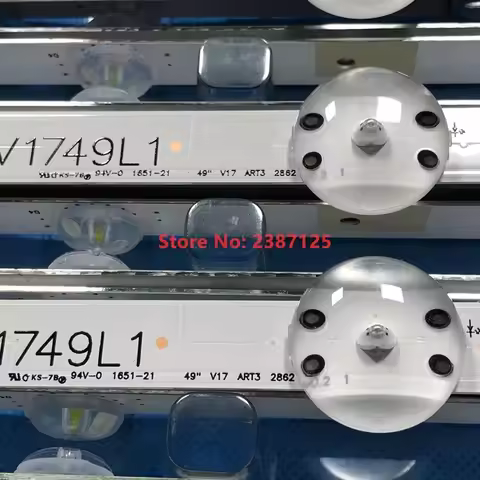 20set LED Backlight Strip For 49 V17 ART3 2862 2863 JB3B1591A02499 49LG63CJ 49LG65CJ 49LV340C 49UV34