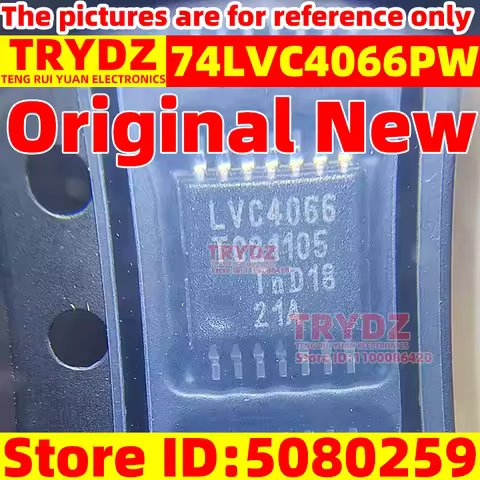 100-5pcs Original New 74LVC4066PW 74LVC4066P TSSOP14