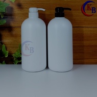 BOTOL LOTION PUMP 1000 ML NECK 33 / BOTOL PLASTIK HDPE 1000ML