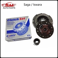 EXEDY Saga/Iswara/Wira Clutch Kit Set With Clutch Bearing (Made in Japan)