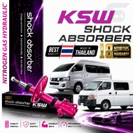 KSW S+ HEAVY DUTY SHOCK ABSORBER FOR NISSAN URVAN E25 3.0 / URVAN NV350 E26 3.5 FRONT & REAR SET