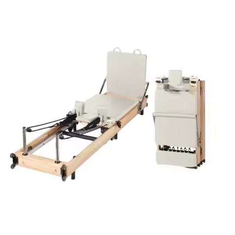 YTYIN Reformer Pilates Machine Foldable Reformer Pilates Machine Pilates Reformer Foldable