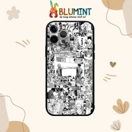 Haikyuu manga collage 2 comic silicone iphone case for IP5 to IP 12 pro max PAP20210996