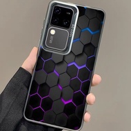 Vivo V30 V30E V27E V27 Casing V29 5G Casing Vivo V30 Pro Shockproof Case Matte Phone Case With Camer