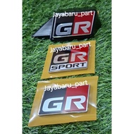 Original toyota GR and GR SPORT logo emblems