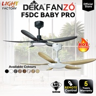 🔥HOT🔥DEKA F5DC BABY PRO / K5 / K6DC / X-ONE 46" | FANZO TURBO 42" 5 Blades DC Motor Baby Ceiling Fan