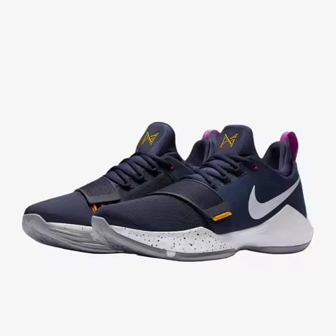 Nike genuine PG1Velocity new men's deep blue and white basketball shoes IV2869-417