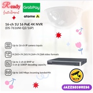 hikvision 16 channel NVR | DS-7616NI-Q2/16P