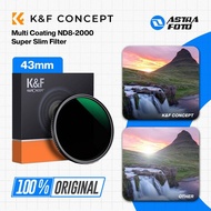 KNF Concept 43mm Multi Coating Filter ND8-2000 Super Slim Filter K&F