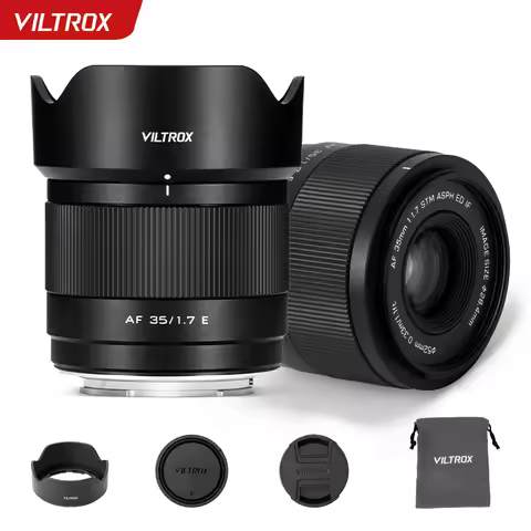 Viltrox 35mm F1.7 Air Auto Focus APS-C Prime Lens for Sony E/ Nikon Z/Fuji XF Mount XT-5/X-HS/X-M5/Z