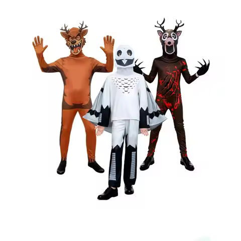 99 Nights In The Forest Deer Cosplay Halloween Children's Adults Bodysuit Cosplay 99 Nights Deer Mon
