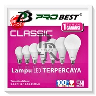 Probest Classic LED Light Bulb SNI LED Light Bulb 12W 15W 18W 23W YELLOW LIGHT BULB 12WATT 15WATT 18