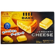驚安殿堂聯名限定 MORINAGA森永 BAKE濃郁起司餅乾小方 10個