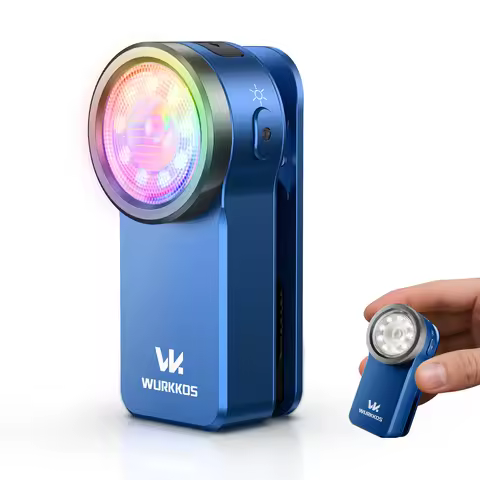 Wurkkos HD03 680LM Mini Clip Light USB Rechargeable Pocket Flashlight Spotlight/Floodlight Portable 