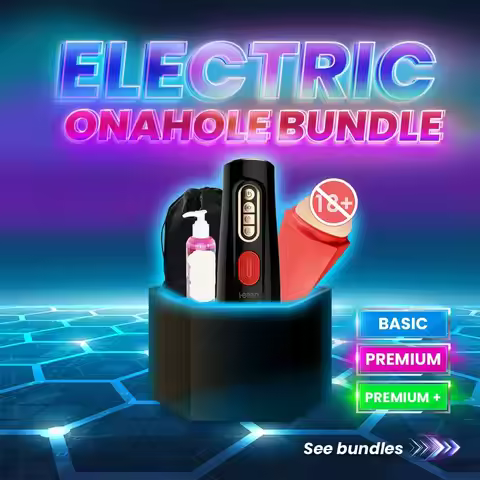 Ashball "FULL AUTO" ELECTRIC Combo Bundles Onahole Adult Toys For Men 18+ Health Improvement OHC-005
