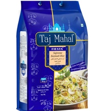 Taj Mahal Fiesta Basmati Rice 1kg ทัชมาฮาล เฟียสต้าข้าวบาสมาติ 1กก reserve Indian Basmati Rice