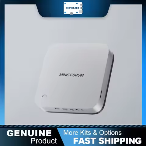 MINISFORUM AI X1 Pro-470 Mini PC with AMD Ryzen AI 9 HX470, 12C/24T, USB4, OCulink, Triple M.2 PCIe4