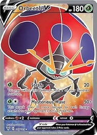 Pokemon - Orbeetle V 166/185 - Vivid Voltage - Full Art Ultra Rare Card