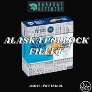FROZEN ALASKA POLLOCK FILLET 350G/PKT HALAL