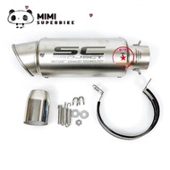 MUFFLER BOX SC PROJECT 51MM TITANIUM