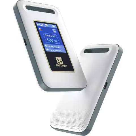 Travel-Friendly 4G LTE Mobile Hotspot, Pocket WiFi with 10GB Free Data, Supports 10 Devices