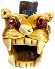 ELTRICOLOR Jaguar Aztec Death Whistle Loud - Silbato Muerte Azteca - Aztec Jaguar Whistle Silbato Az