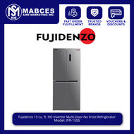 Fujidenzo 15 cu. ft. HD Inverter Multi-Door No Frost Refrigerator IFR-15SS