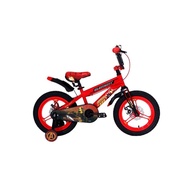 Mainan Anak Sepeda Roda Tiga Element Iron Man 12" Kids Bike Licensed