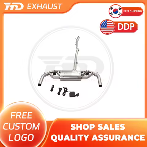 HMD Hot sale High Flow Performance Catback For Mercedes Benz AMG A35 W177 2.0T 2024+ Stainless Steel