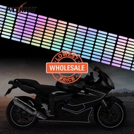 [Wholesale Price] Sewing Stitch Car Body Decal / for Scooter Motorcycle Bike / Waterproof PET Reflective Stripe Stickers / Night Riding Warning Sticker / Laser Dashed Lines Sticker