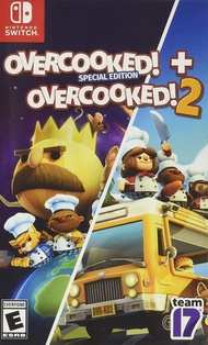 任天堂 - Switch Overcooked! + Overcooked! 2 | 胡鬧廚房 1 + 2 (中文/ 英文版)